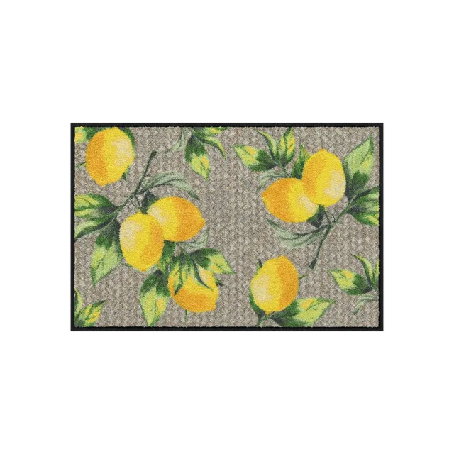 salonloewe-lemons-pure-fu-matte-halbrund-50-x-75-cm-polyamid-rutschfest-waschbar image 1