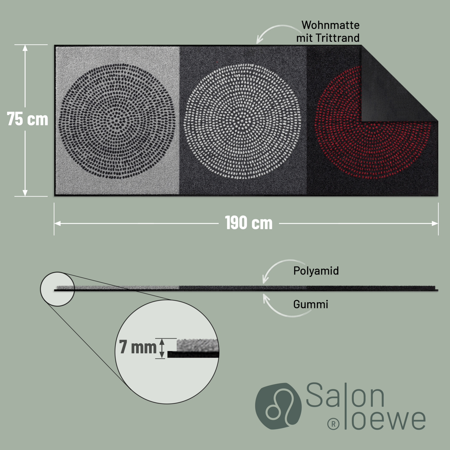 salonloewe-nestor-teppich-75-x-190-cm-elegante-uni-optik-f-r-den-innenbereich image 4