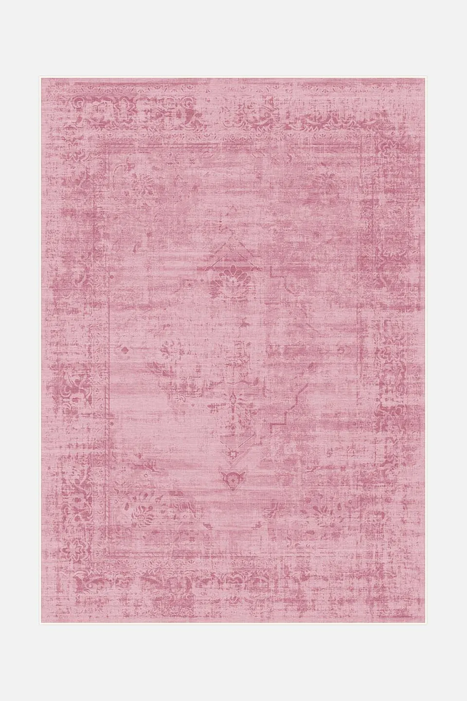 teppana-paloma-ros-teppich-waschbarer-teppich-creme-ros image 1