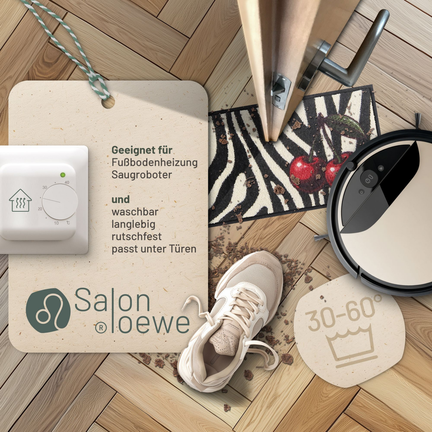 salonloewe-cherry-cherry-zebra-eingangsmatte-minimatte-30-x-75-cm-schwarz-wei-wa image 3