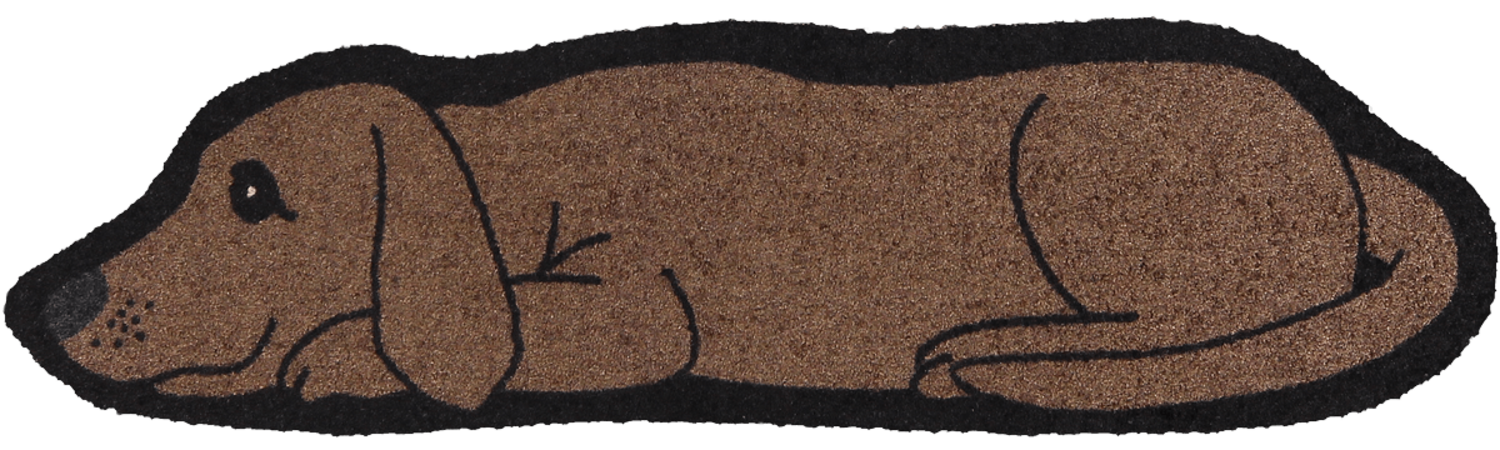 salonloewe-shape-dog-minimatte-27-x-100-cm-schmutzfangmatte-in-hundform image 1