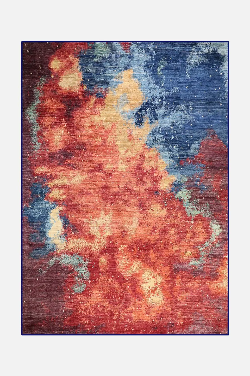 teppana-dila-hawaii-teppich-bunter-inndoorteppich-in-blau-blau-gr-n-und-gelb-ora image 1