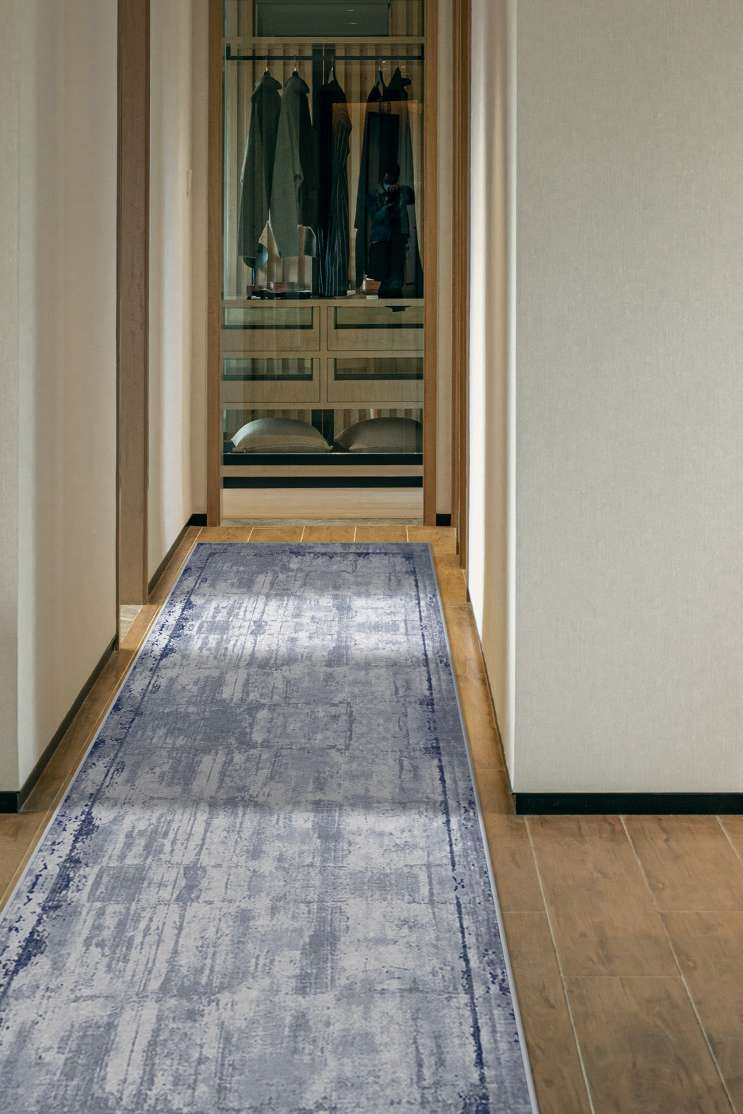 teppana-hedi-stein-teppich-waschbarer-indoor-teppich-grau-silber-blau-gr-n-moder image 7
