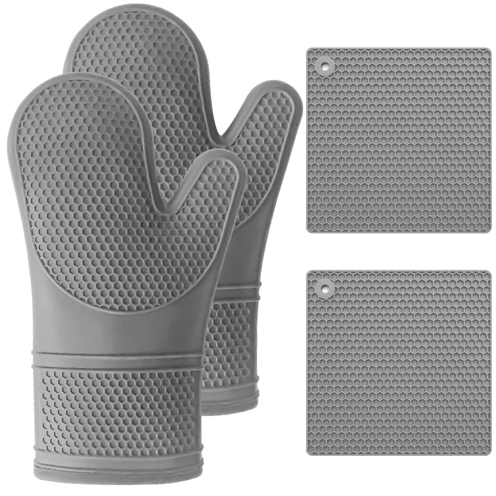 gorilla-grip-silicone-oven-mitt-trivet-ofenhandschuh-set image 5
