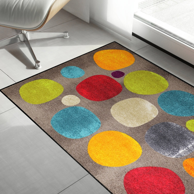 salonloewe-broken-dots-colourful-teppich-115-x-175-cm-polyamid-rutschfest-waschb image 2