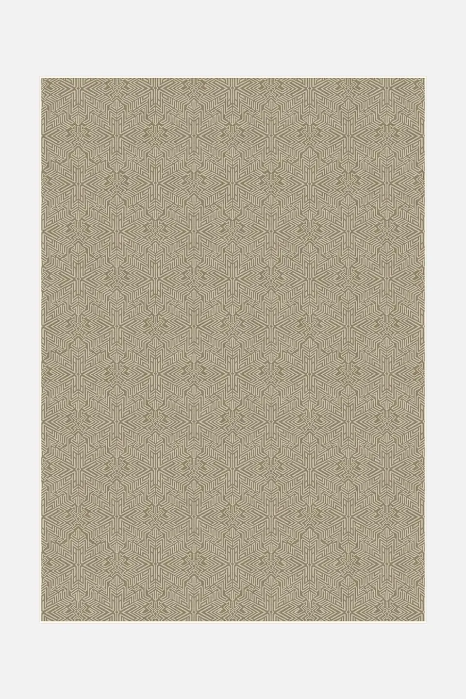 teppana-schneeflocke-zimt-waschbarer-teppich image 1