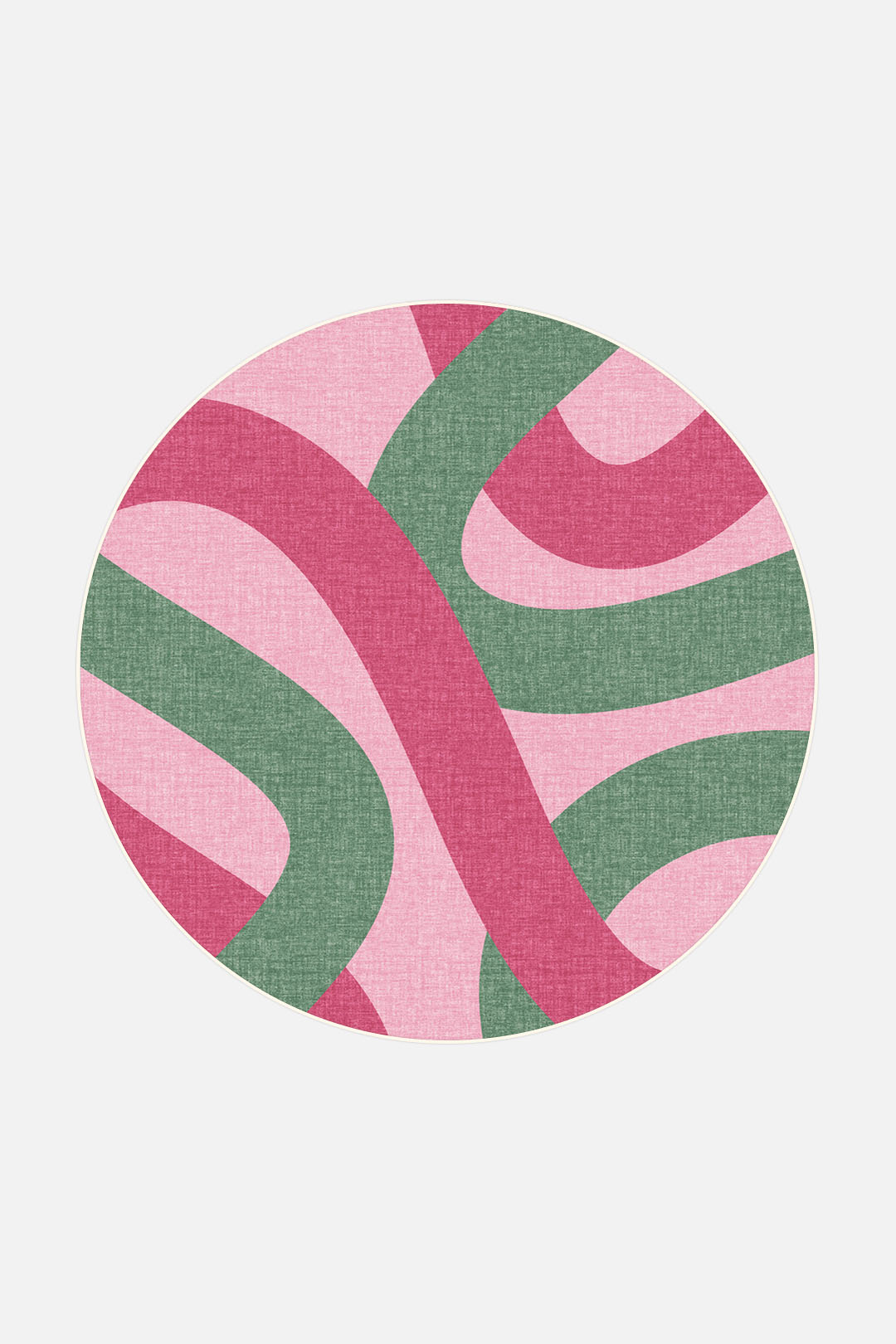 teppana-roxy-melone-teppich-waschbarer-kurzflor-teppich-creme-geometrisch-melone image 8