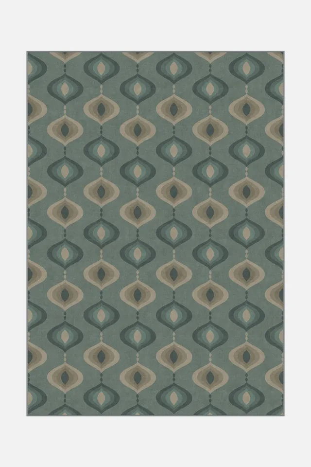 teppana-nordlicht-wald-teppich-waschbarer-design-teppich-54-50-statt-109 image 1