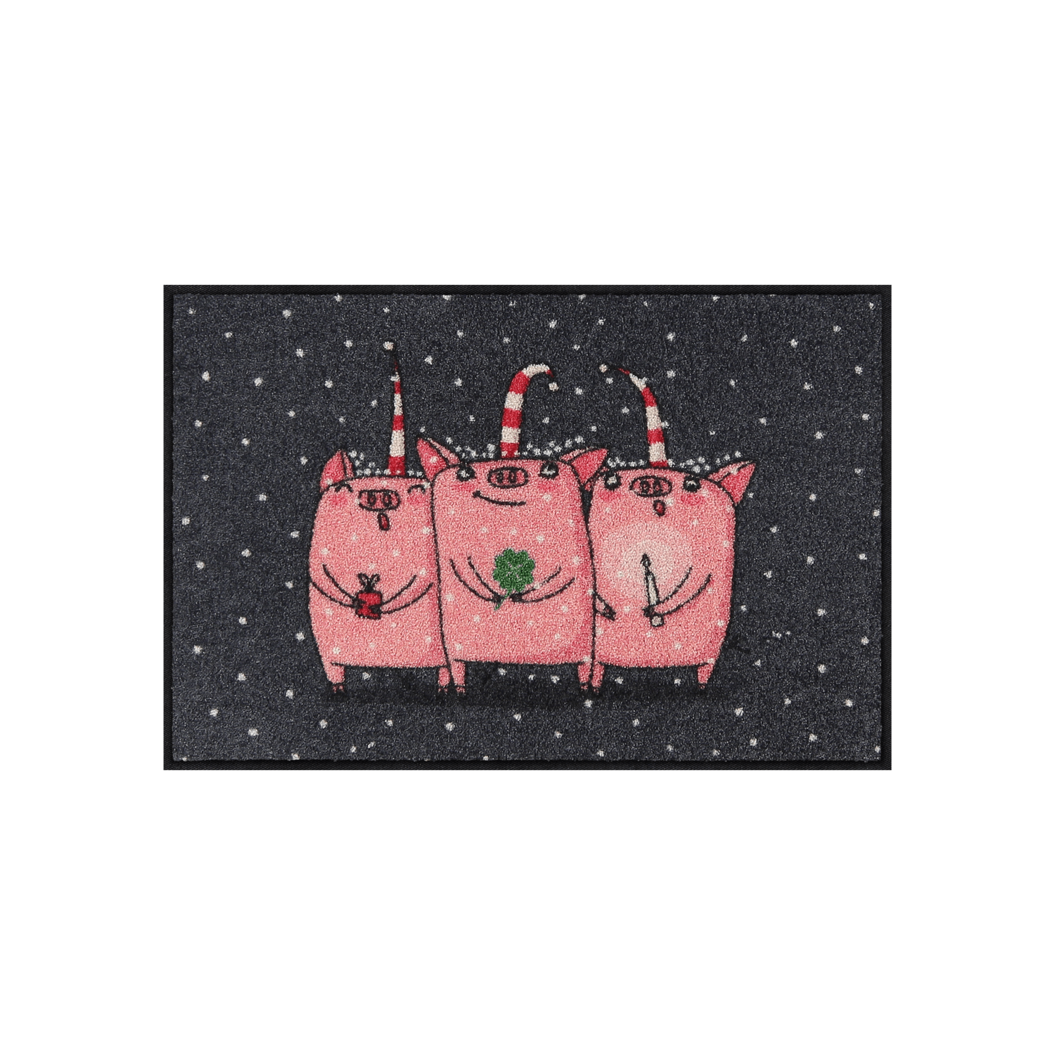 salonloewe-lucky-pigs-eingangsmatte-50-x-75-cm image 1