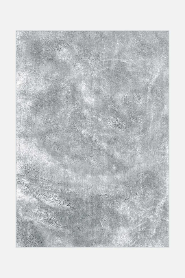teppana-shaggy-mono-rauchquarz-waschbarer-hochflor-teppich-grau image 1