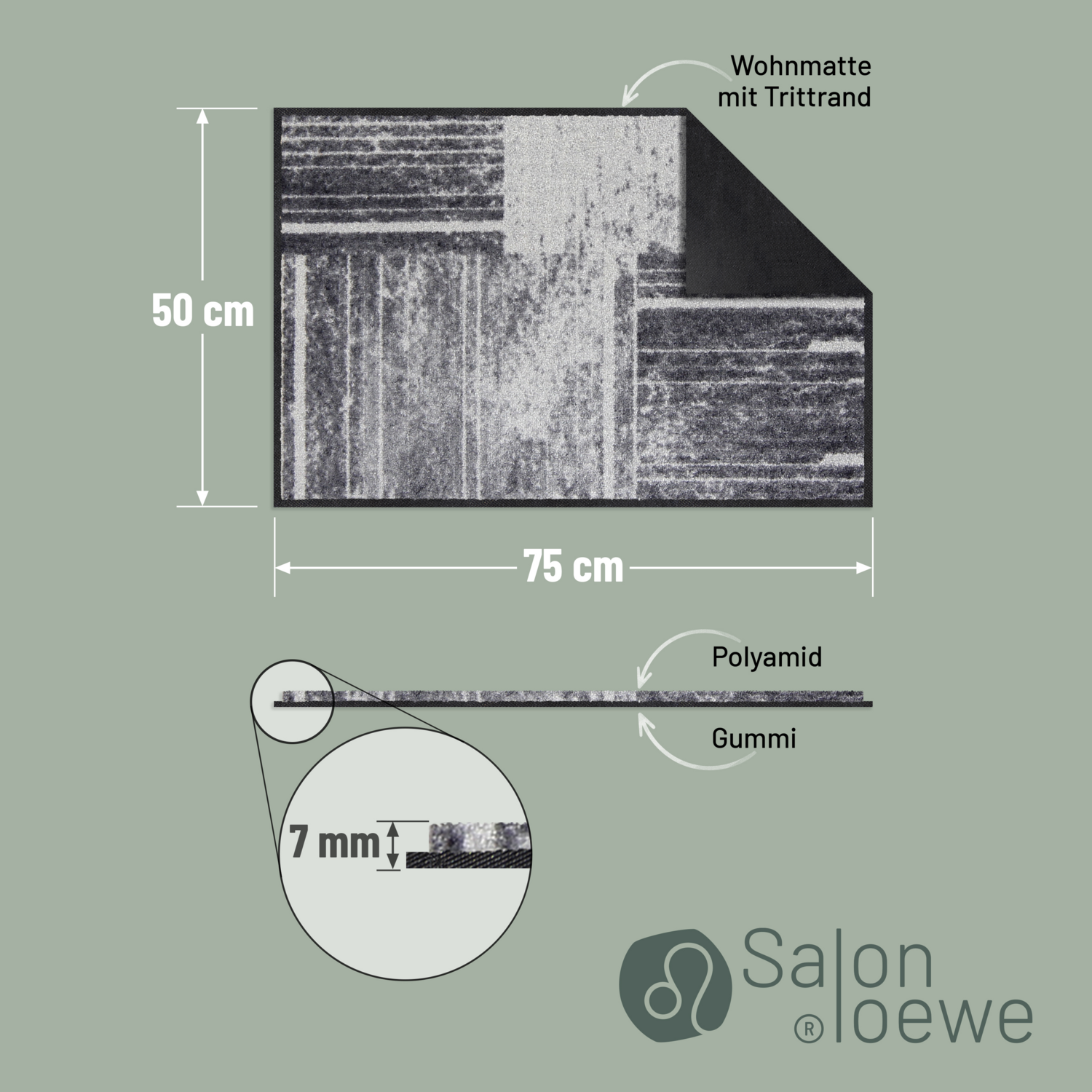 salonloewe-marvin-grey-eingangsmatte-50-x-75-cm-waschbare-schmutzfangmatte-in-gr image 4
