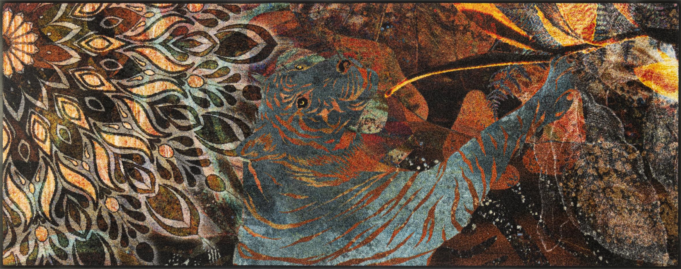 wash-dry-fu-matte-jungle-dance-75x120-cm-bunt-waschbar image 7