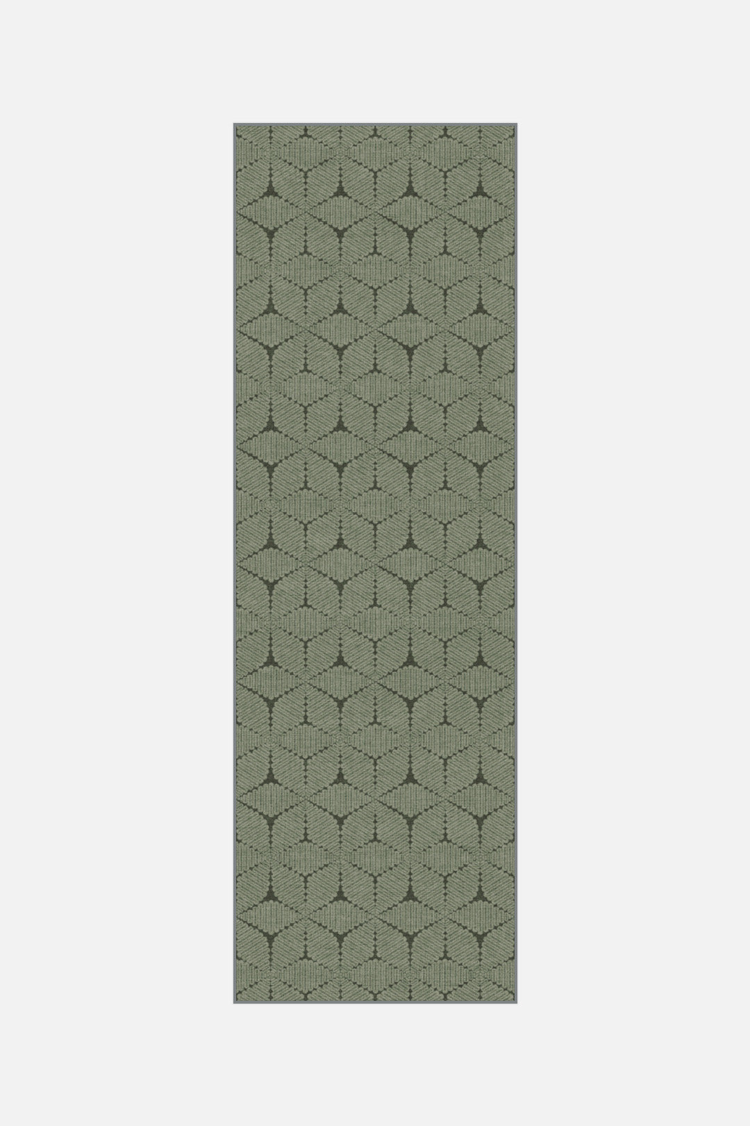 teppana-flockentanz-salbei-teppich-moderner-waschbarer-teppich-in-gr-n-mit-geome image 5