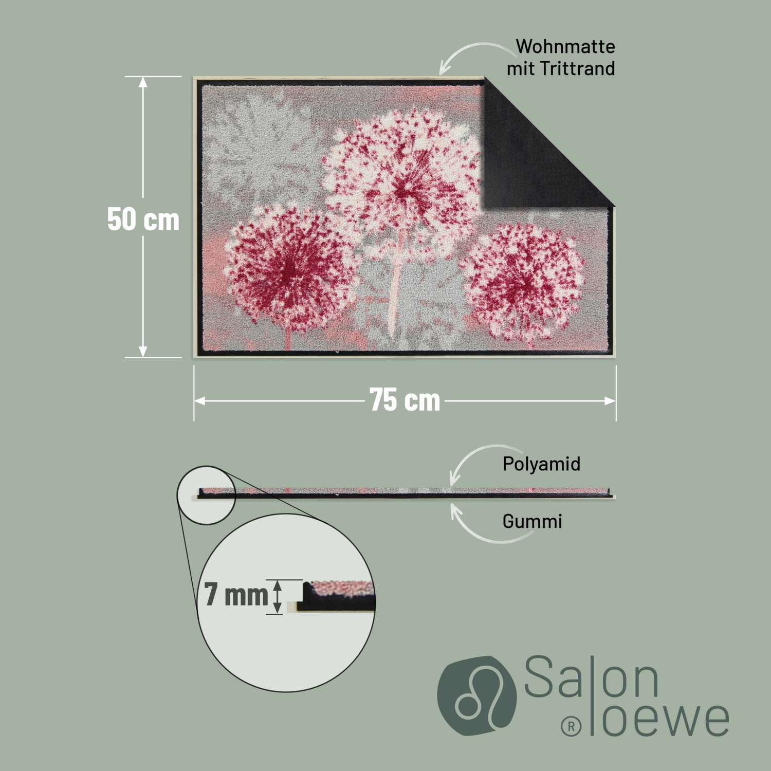 salonloewe-pusterella-eingangsmatte-50-x-75-cm image 3