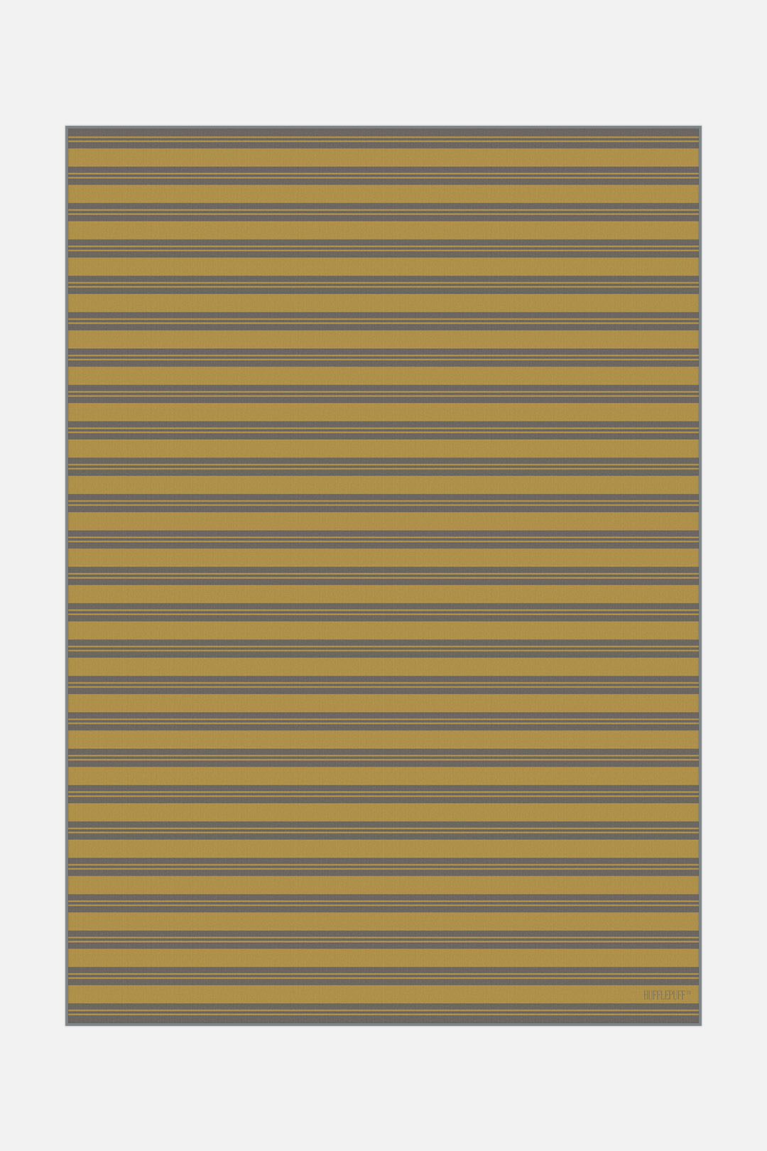 teppana-harry-potter-streifen-hufflepuff-teppich-waschbarer-kinder-teppich image 1