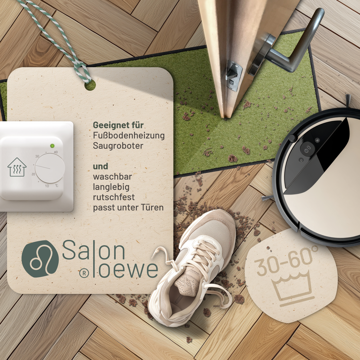 salonloewe-salbei-l-ufer-40-x-100-cm-waschbare-fu-matte-in-gr-n-mit-gummi-r-cken image 2
