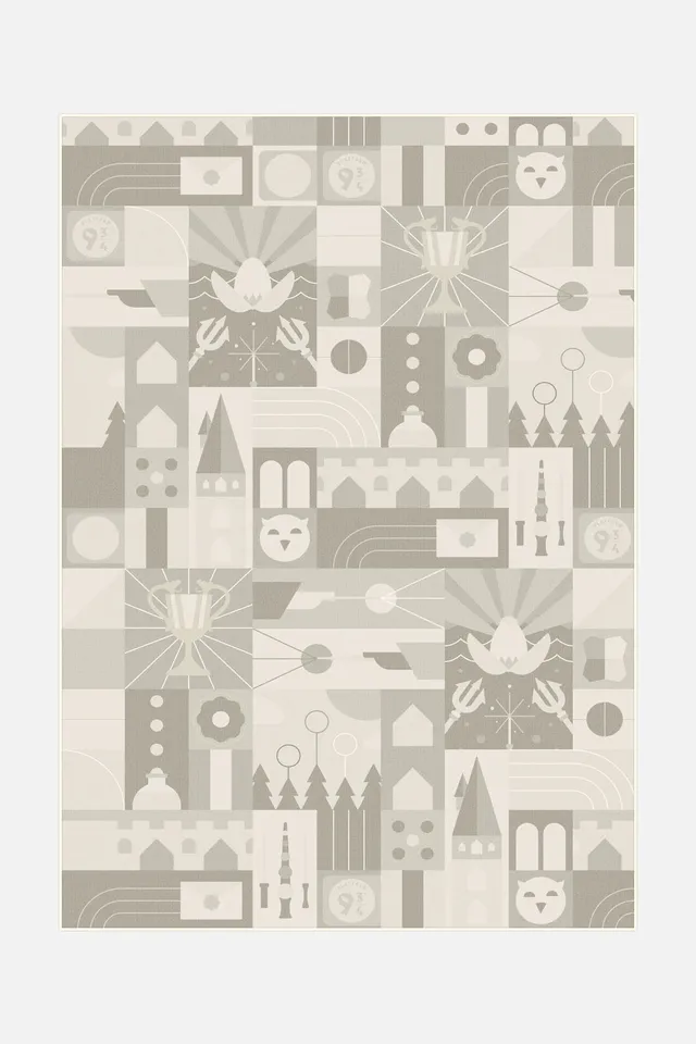 teppana-harry-potter-champion-sand-teppich-waschbarer-teppich-beige-natur-mit-br image 1