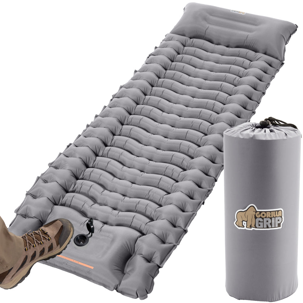 gorilla-grip-inflatable-sleeping-mat-aufblasbare-isomatte-8-9-cm image 2