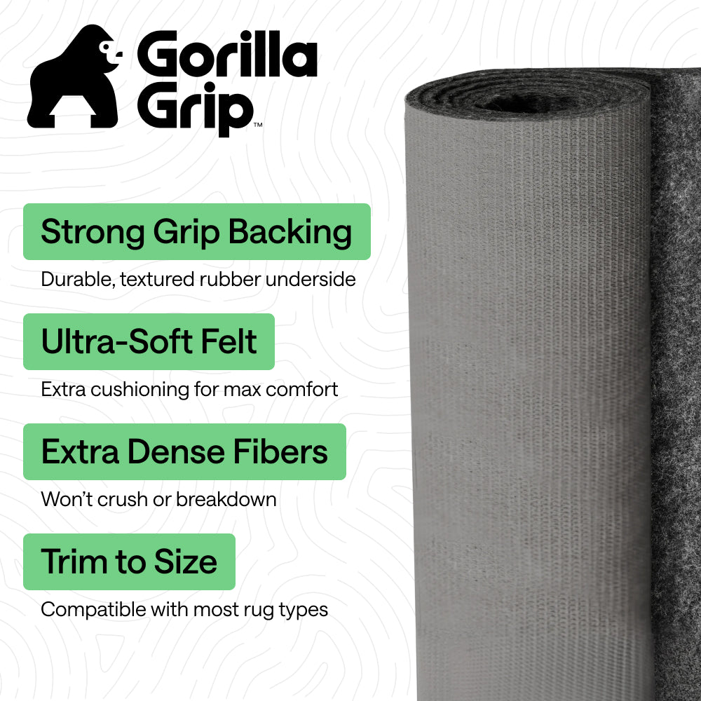 gorilla-grip-felt-rubber-teppichunterlage-rutschfeste-filzunterlage-mit-gummi image 3