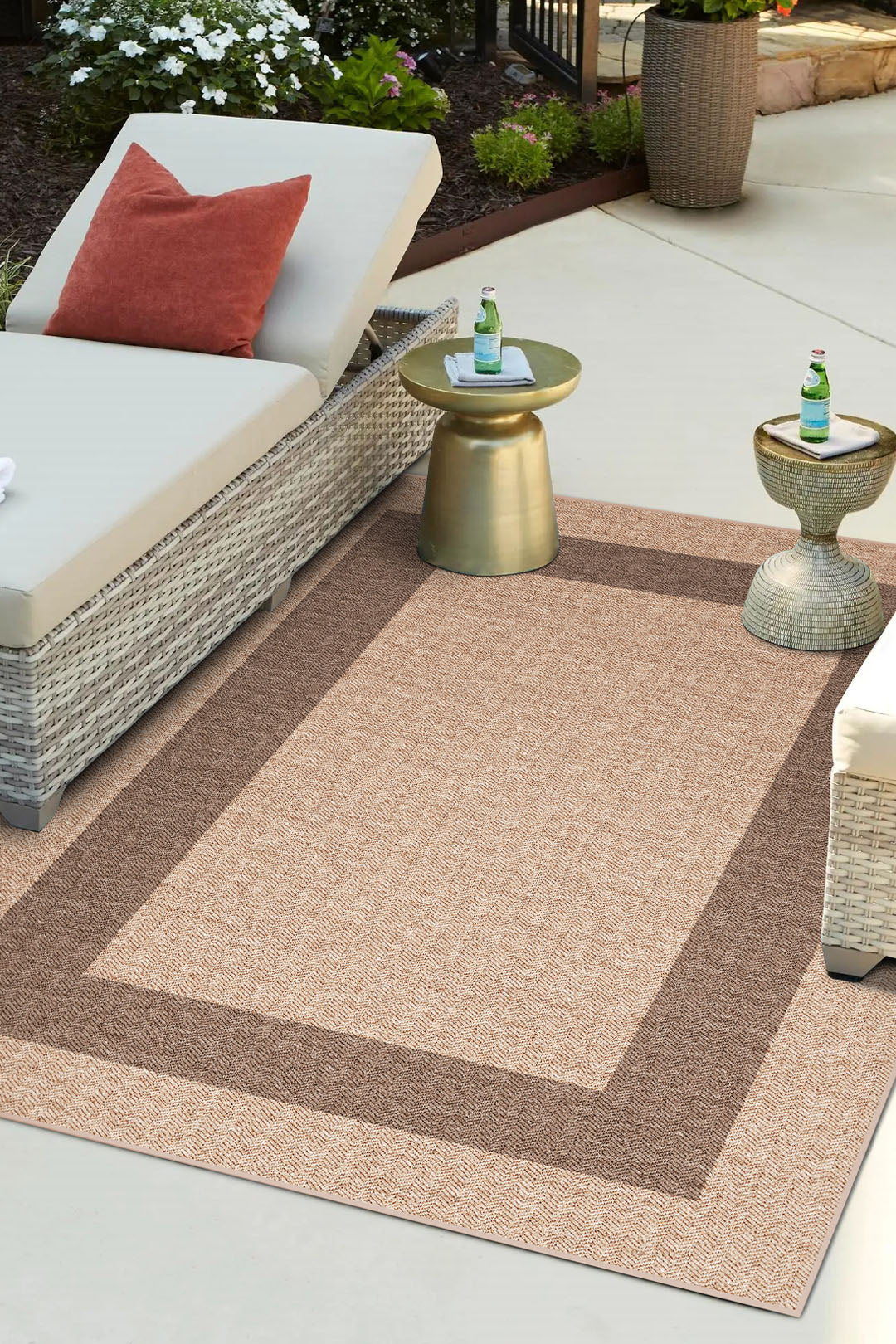 teppana-madison-macchiato-jute-haptik-teppich-waschbar-beige image 5