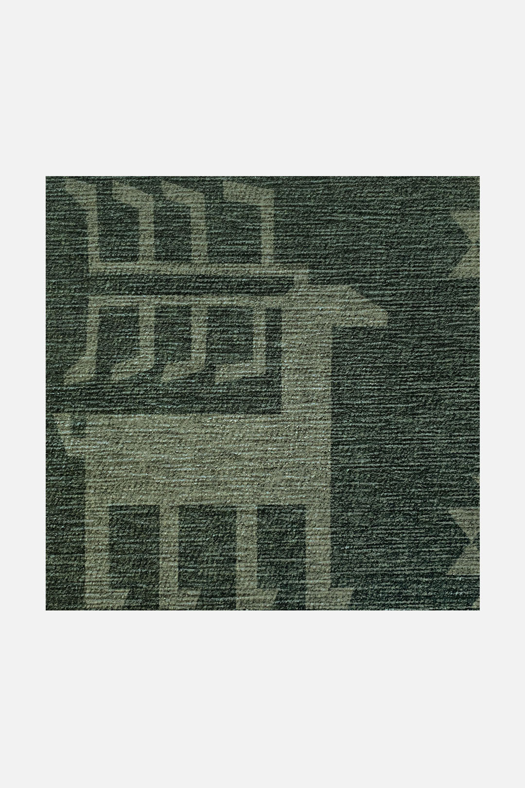 teppana-rentiere-tannengr-n-teppich-waschbarer-indoor-teppich-mit-rentier-und-ta image 7