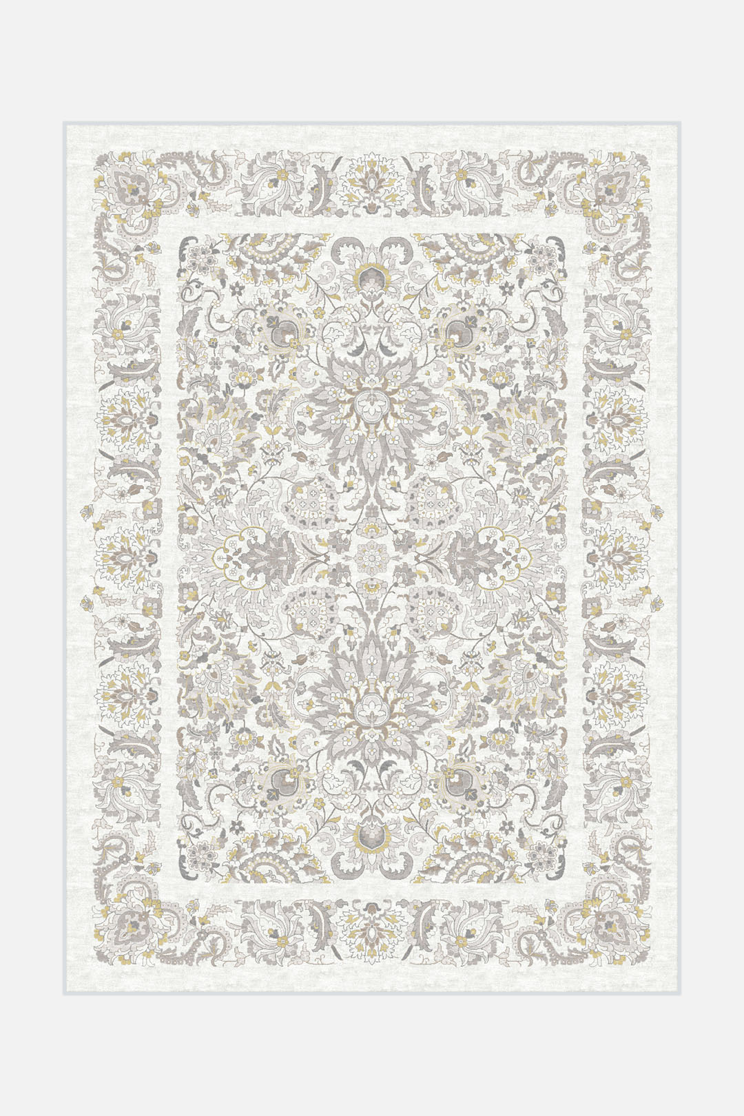 teppana-magnolia-taupe-teppich-waschbar-inkl-rutschfester-matte-klassisches-desi image 1