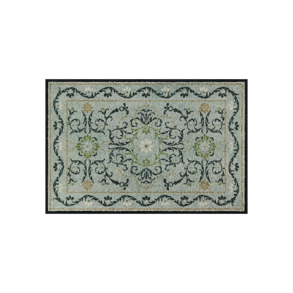 salonloewe-vintage-moments-sage-eingangsmatte-50-x-75-cm-vintage-design-in-salbe image 1