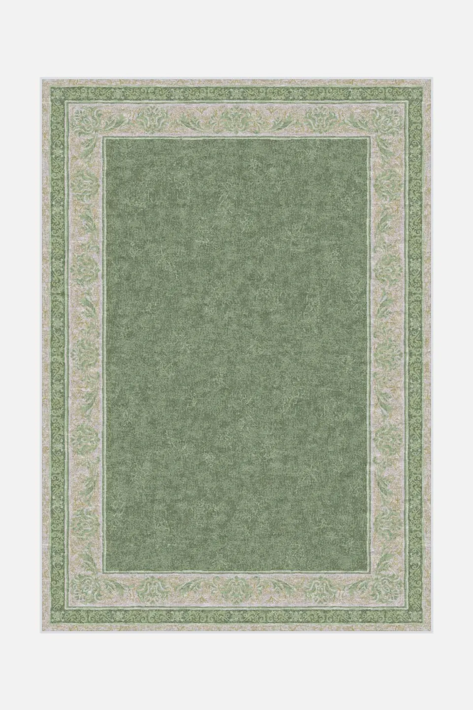 teppana-yuva-meliert-waschbarer-teppich-in-gr-n-blau-50-rabatt image 1