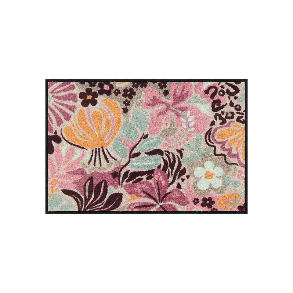 salonloewe-mingled-flowers-eingangsmatte-50-x-75-cm-waschbare-schmutzfangmatte-m image 1
