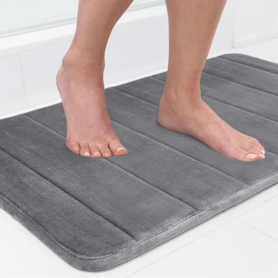 gorilla-grip-memory-foam-badematte-0-75-zoll-dick-ultraweicher-samt-rutschfest image 1
