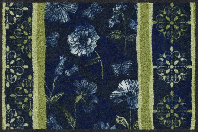 salonloewe-night-flowers-stripe-teppich-50-x-75-cm image 1