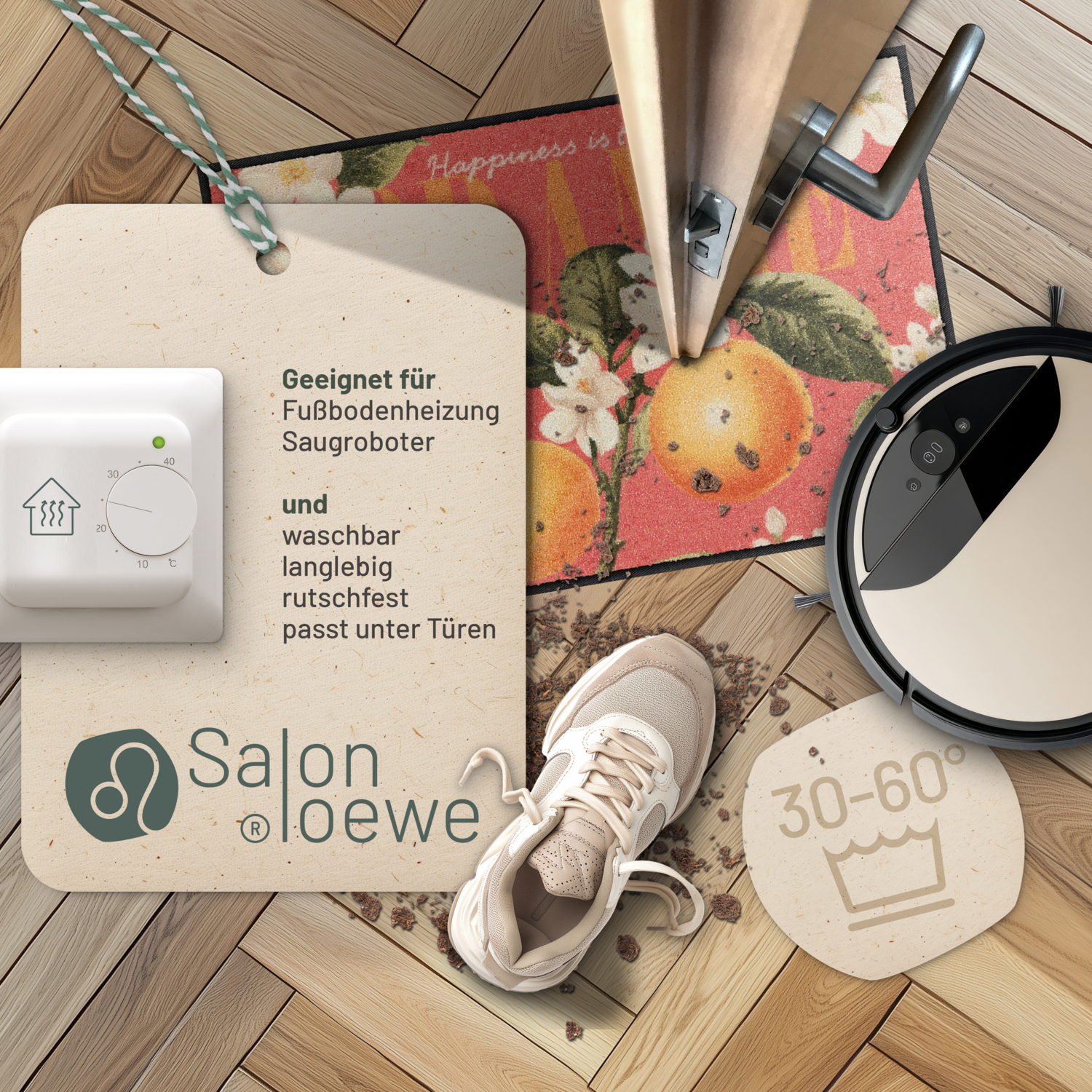 salonloewe-happy-orange-eingangsmatte-50-x-75-cm image 2