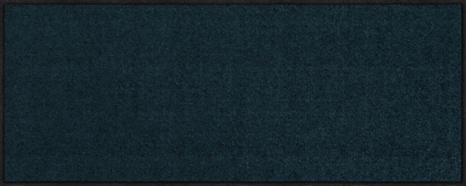 salonloewe-uni-blaupetrol-halbrund-40-x-100-cm-waschbare-schmutzfangmatte-mit-ru image 1