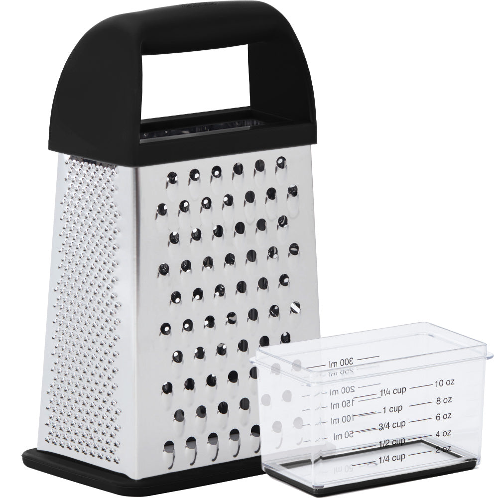 gorilla-grip-box-grater-4-in-1-reibe-edelstahl image 1