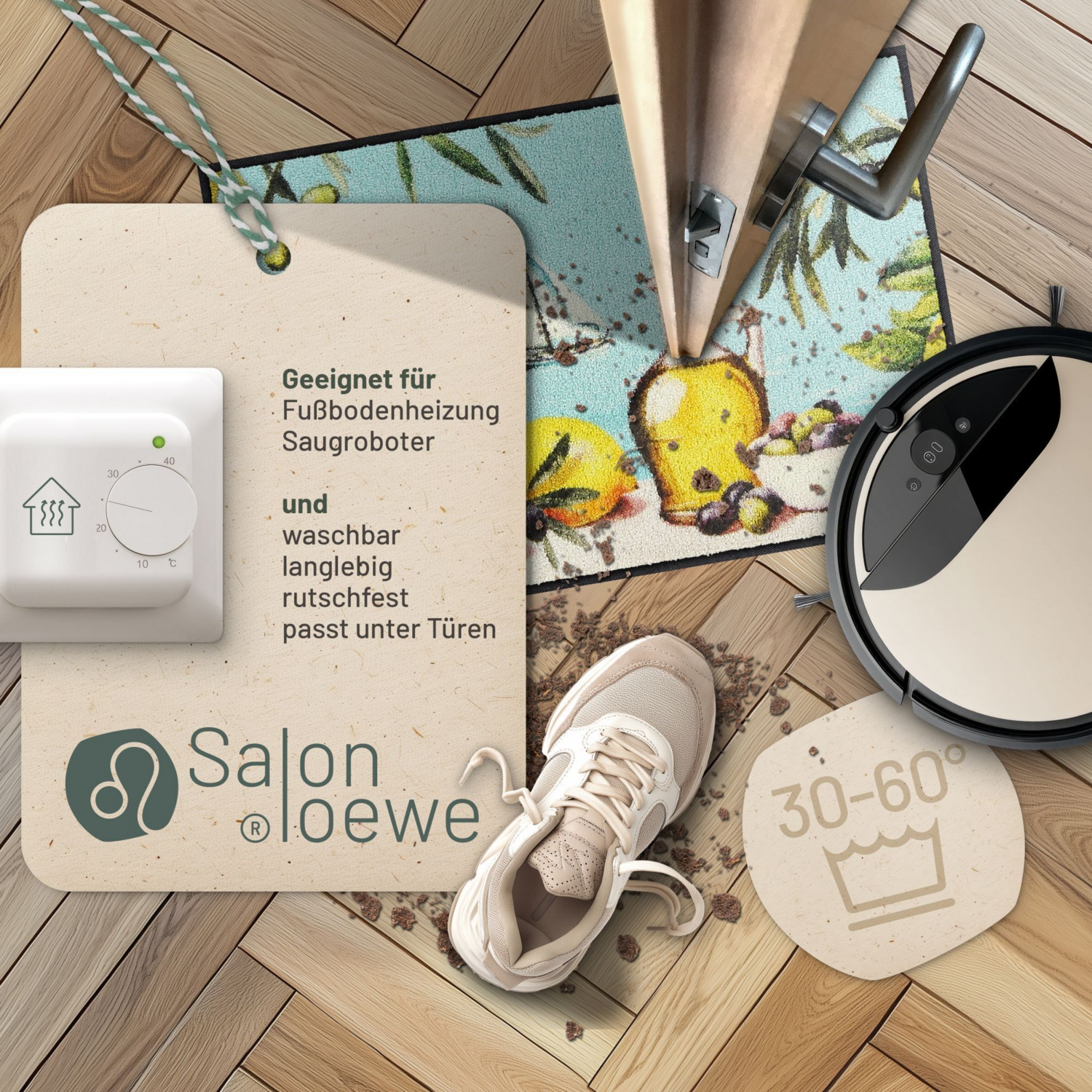 salonloewe-golden-moment-eingangsmatte-50-x-75-cm-waschbare-fu-matte-mit-goldene image 3