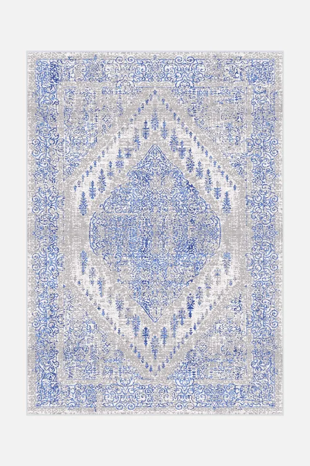 teppana-lina-blau-teppich-waschbarer-indoor-teppich-modern-blau-grau image 1