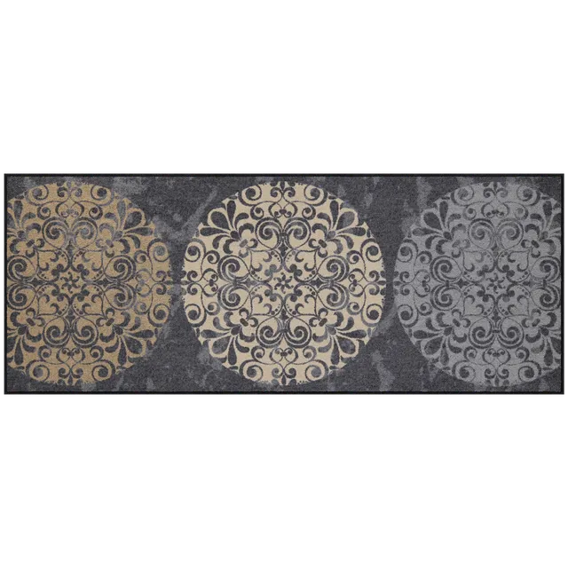 salonloewe-fliesenkreise-l-ufer-75-x-190-cm-waschbarer-flurl-ufer-mit-ornamentmu image 1