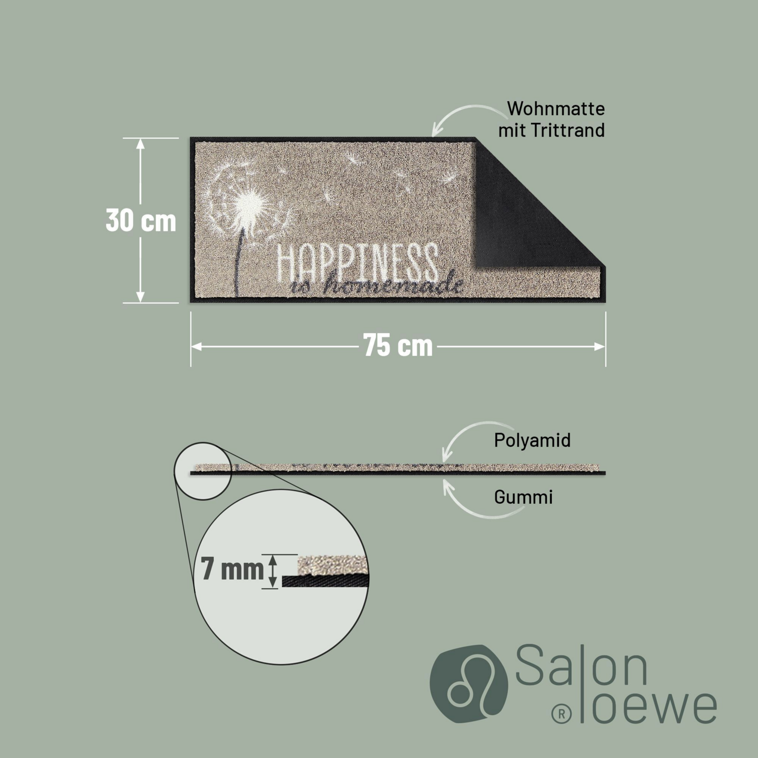 salonloewe-happiness-is-homemade-beige-minimatte-30-x-75-cm image 4