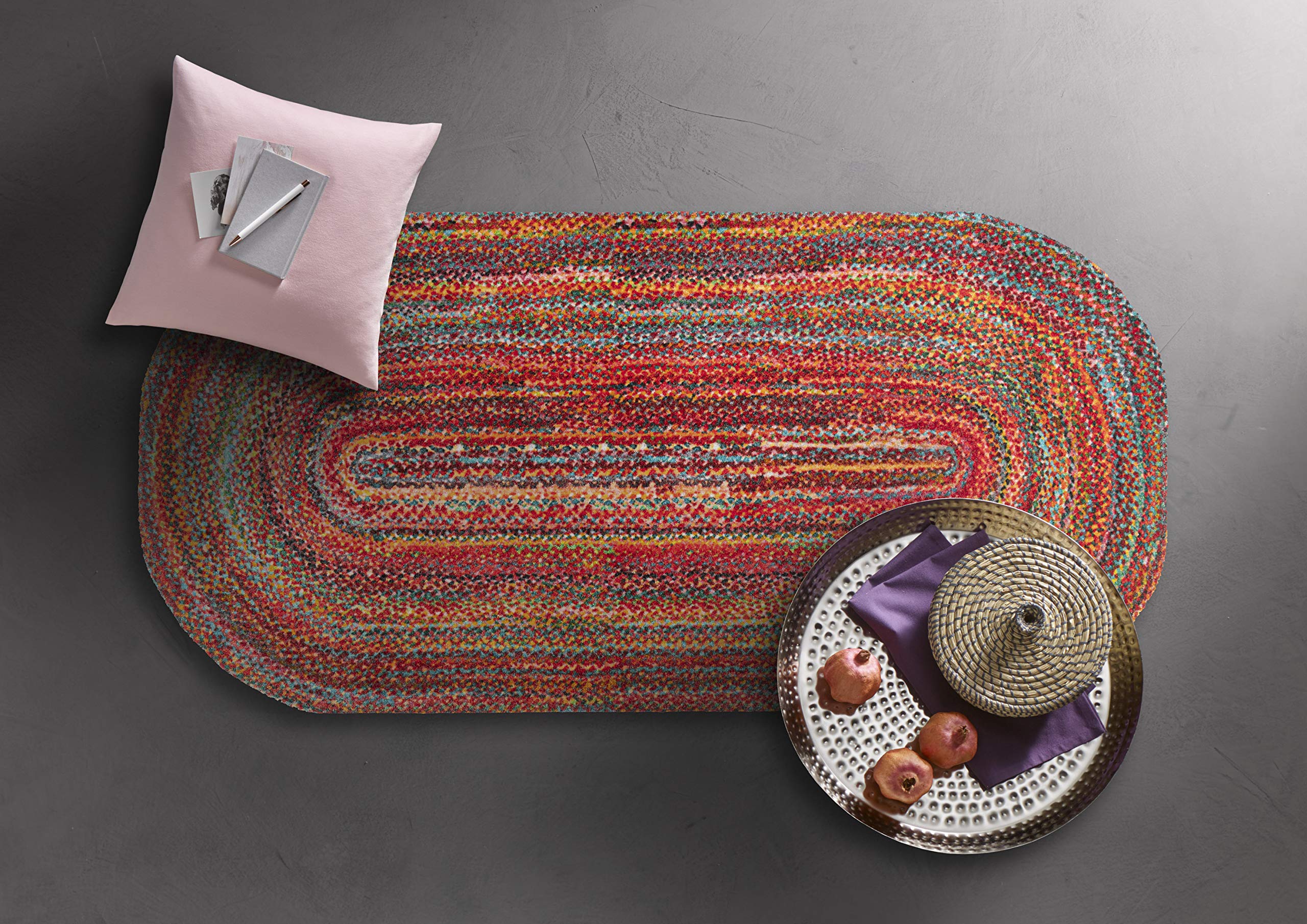 wash-dry-design-fu-matte-wovells-70x150-cm-bunt image 3