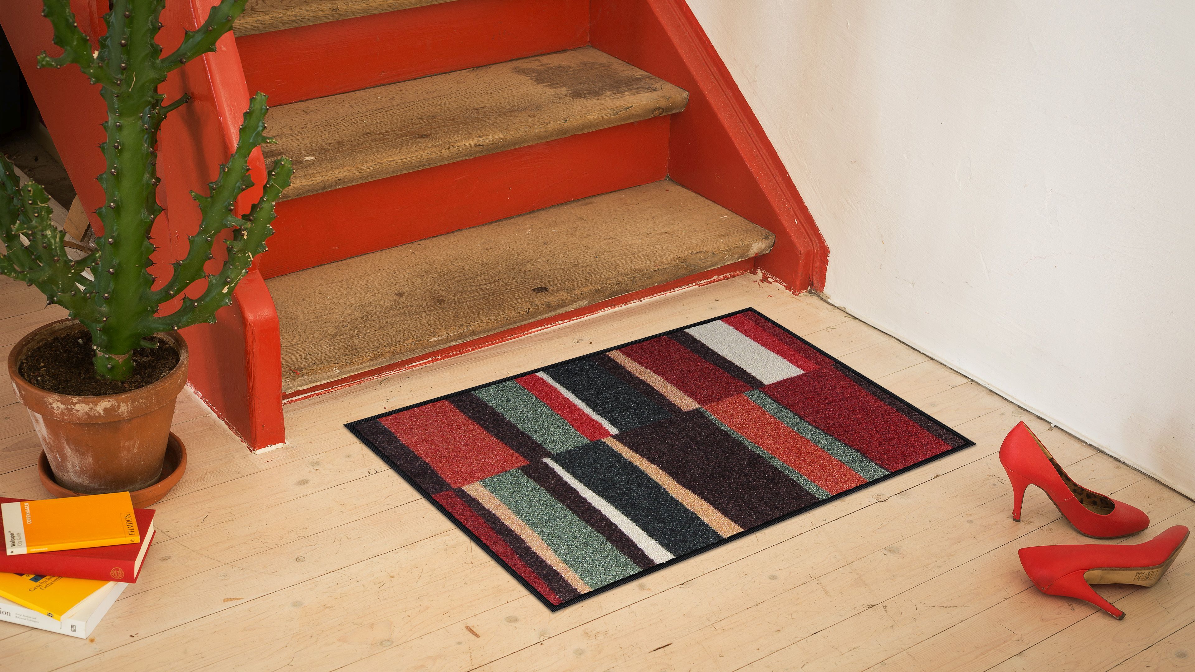 salonloewe-rhythm-lines-set-2-teiliges-set-aus-schmutzfangmatte-und-l-ufer image 3