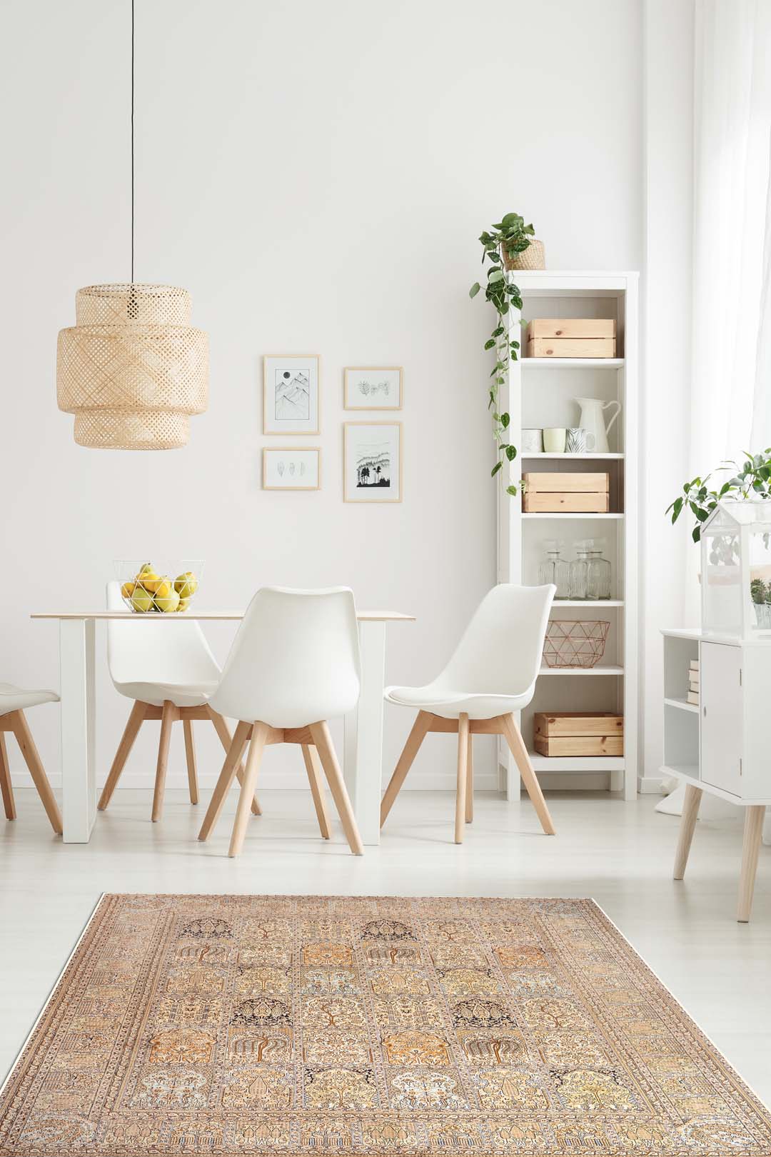 teppana-banafsheh-beige-teppich-waschbarer-designer-teppich-beige-natur-braun-ta image 4