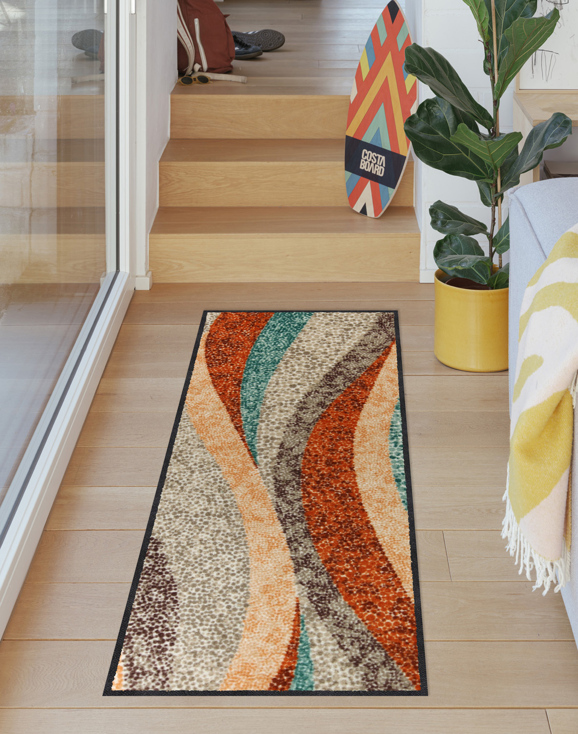 salonloewe-mosaic-wave-l-ufer-60-x-150-cm-fu-matte-mit-wellenartigem-mosaikmuste image 2