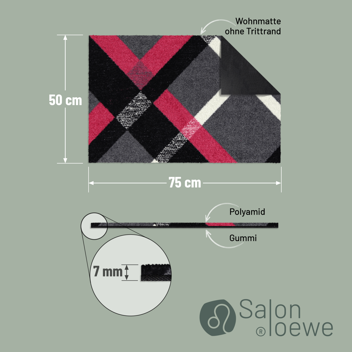 salonloewe-bente-grey-magenta-teppich-50-x-75-cm-moderner-kurzteppich-f-r-flur-u image 4