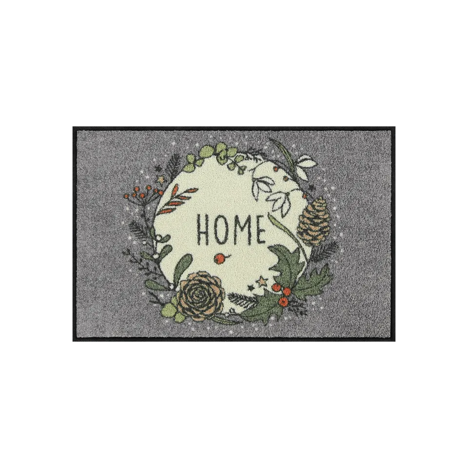 salonloewe-winter-home-grey-eingangsmatte-50-x-75-cm-gem-tliche-schmutzfangmatte image 1
