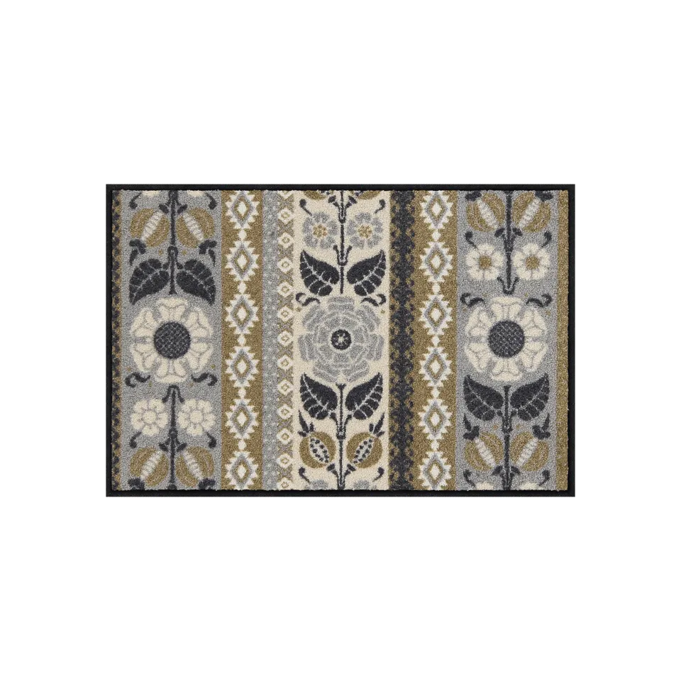 salonloewe-bohemian-stripes-taupe-eingangsmatte-50-x-75-cm image 1