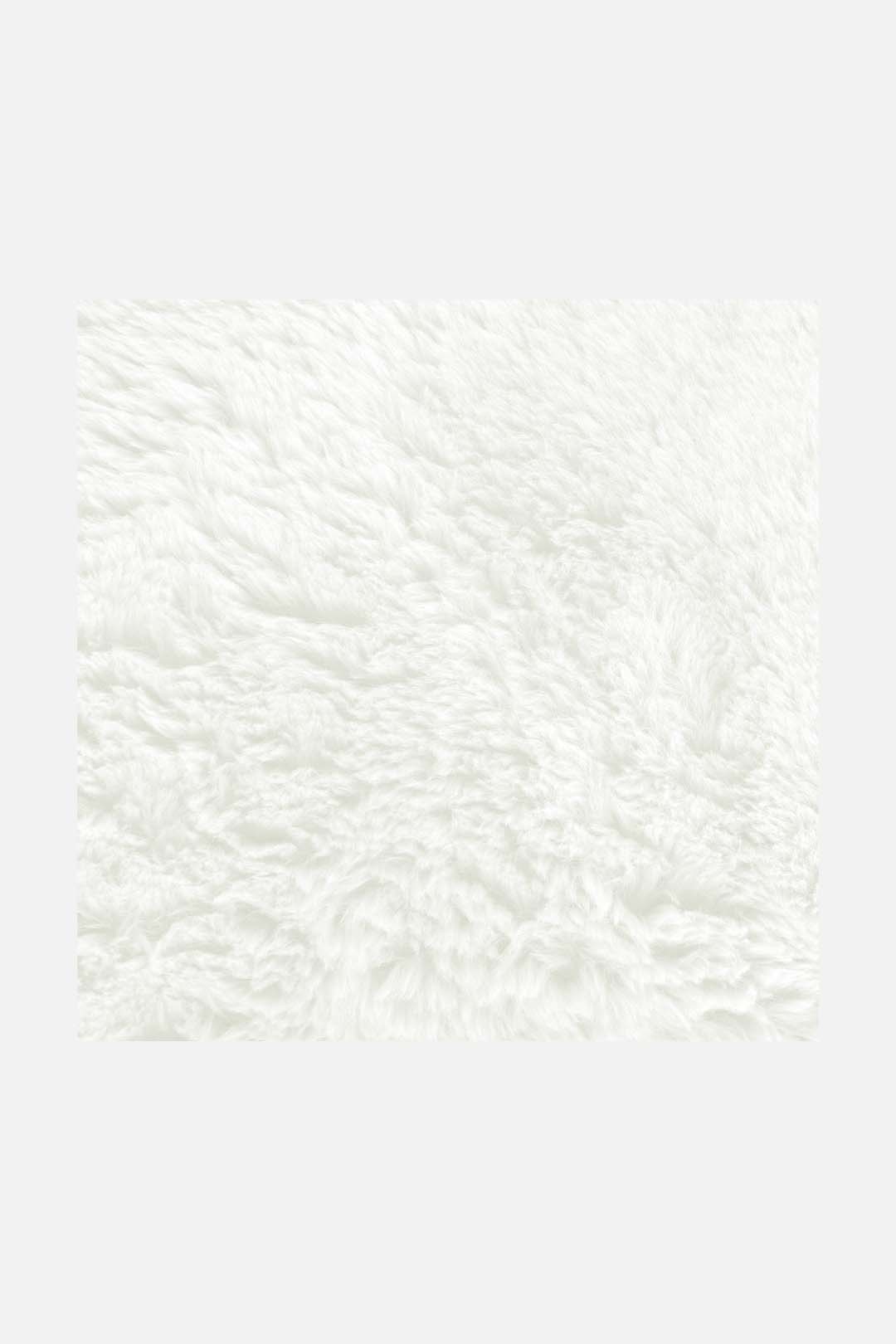 teppana-flausch-mono-schnee-teppich-flauschiger-hochflor-inndoorteppich-in-creme image 2