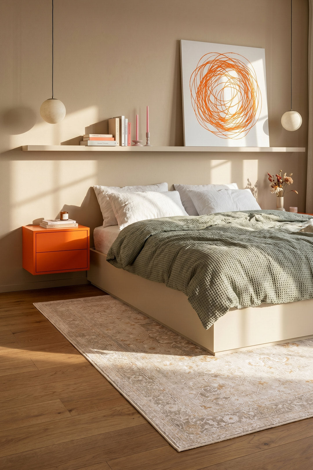 teppana-marie-ambra-teppich-waschbarer-bestseller-boho-beige-gelb image 4