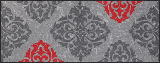 salonloewe-ornamentweg-grey-l-ufer-75-x-190-cm-waschbarer-flurl-ufer-mit-ornamen image 1