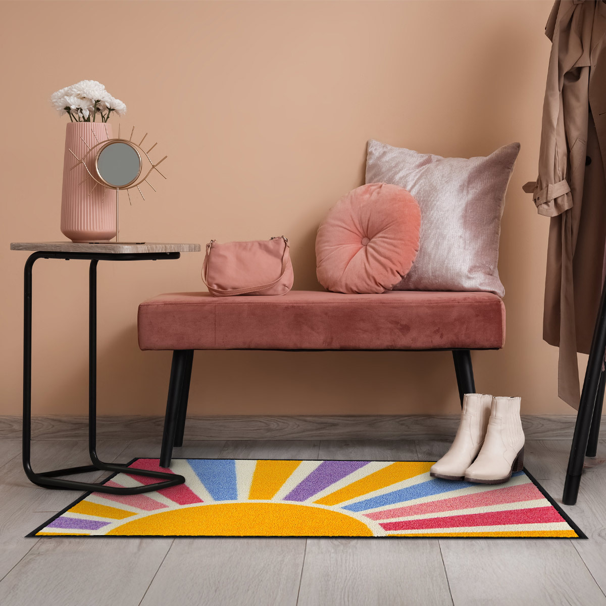 salonloewe-sunrise-eingangsmatte-50-x-75-cm-schmutzfangmatte-mit-polyamid-und-ru image 2